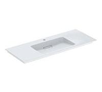 Geberit ONE - Möbelwaschtisch 1200x475mm Abgang horiz mit Hahnl ohne Überl weiß KeraTect/weiß glzd