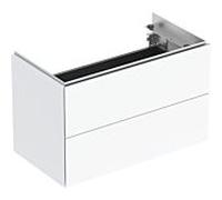 Geberit One meuble sous lavabo 500381011 2 portes, 74,4x46,5x39,6 cm, blanc brillant