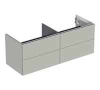 Geberit ONE, meuble sous lavabo à poser, 4 tiroirs, 133,2x50,4x47cm, 505.266.00., Coloris: greige laqué mat - 505.266.00.7