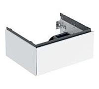 Geberit Meuble sous-vasque ONE 505071001 – 1 tiroir – 592x266x470 mm – laqué blanc brillant
