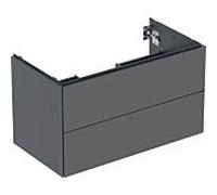 Geberit meuble sous-vasque One 505263003 88,8 x 50,4 x 47 cm lave/laqué mat 2 tiroirs