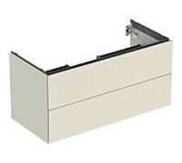 Geberit ONE armoire sous lavabo, 2 tiroirs, 103,6x50,4x47cm, 505264004, Couleur: laqué gris sable brillant - CM