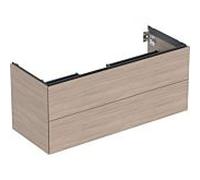 Geberit – Meuble sous-vasque ONE – 2 tiroirs – 118,4x50,4x47 cm – Chêne (505.265.00.5)