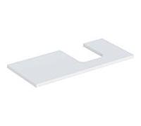 Geberit Plan de lavabo One 505314002 105 x 3 x 47 cm blanc laqué mat, découpe à droite