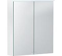 Geberit Option Basic armoire à glace 500273001 600x675x140mm, avec éclairage, deux portes