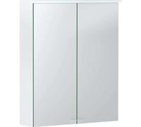 Geberit Armoire de toilette Option Basic – éclairage intégré, deux portes, largeur 55 cm
