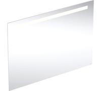 Geberit Option Basic Square miroir lumineux, éclairage en haut, 502.8, Exécution: 100x70cm - 12 Watt - 502.809.00.1