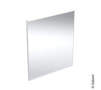 Geberit Option Plus miroir lumineux Square 502781001 60 x 70 cm, aluminium anodisé, éclairage direct/indirect