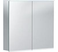 Keramag Armoire de toilette Geberit Option Plus avec Ã©clairage, deux portes, largeur : 75 cm, 500206001 - 500.206.00.1