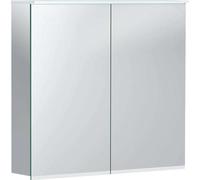 Keramag Armoire de toilette Geberit Option Plus avec Ã©clairage, deux portes, largeur : 75 cm, 500206001 - 500.206.00.1
