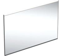 Geberit Miroir lumineux Option Plus Square – 105 cm, éclairage direct/indirect – noir mat/aluminium