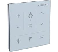Geberit AquaClean Mera - Wandbedienpanel Glas weiß