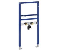 Geberit Panneau de façade Duofix 111430001 pour lavabo de salle de bain, plaque de raccordement réglable en hauteur ou en profondeur, 65191 2