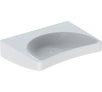 Geberit Paracelsus lavabo 64x49 cm classique pour les handicapés blanc brillant 251060000