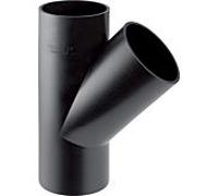 Geberit Pe 367130161 DN 100/90, 45Grad, PE-HD
