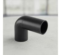 Geberit PE Coude de raccordement 90° pour manchette, DN 50, dø 50 mm, 361.080.16