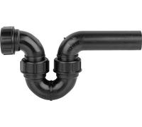 Geberit Piège à odeurs 152040161 DN 50/50 entrée/sortie horizontale PE-HD noir
