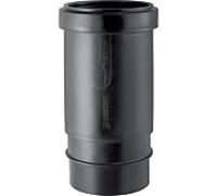 Geberit Pe manches longues 363700161 DN 56, avec double collier et couvercle de protection, PE-HD
