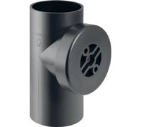Geberit PE Pièce de nettoyage 90° avec ouverture de service ronde, DN 150 / 100,