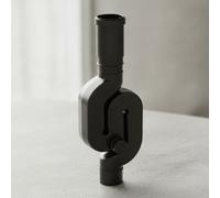 Geberit PE Siphon anti-odeurs à vis avec orifice de service, DN 70, 365.813.16.1