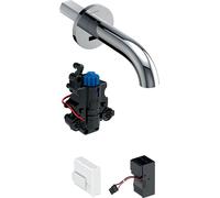 Geberit Robinetterie de lavabo Piave – saillie 220 mm, mitigeur thermostatique – chromé (116.287.21.1)