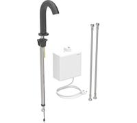 Geberit Piave mitigeur de lavabo sur pied électronique noir 116.162.14.1