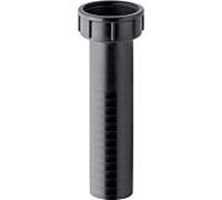 Geberit pièce de raccordement 152162161 DN 50, avec écrou-union, PE-HD, noir, Rg 60 x 2000 / 8 "