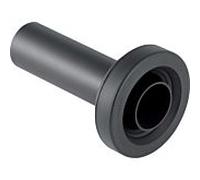 Geberit pièce de raccordement 152486161 Ø 45 mm, avec manchon en EPDM, PE-HD, noir