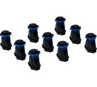 Geberit set de pieds pour receveur de douche en rÃ©sine de pierre, Ã partir de 160 cm, hauteur des pieds rÃ©glable de 9-21 cm - 554.953.00.1