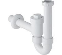 Geberit piège à odeurs 152861111 G1 2000 / 2 x 50 mm, verrouillable, avec anti-refoulement, sortie horizontale, blanc
