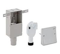 Geberit piège à odeurs encastré 152233001 Ø 50/56 mm, avec deux raccords, plastique