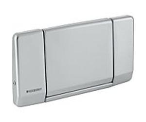 Geberit plaque d' exploitation Highline 115 151 001 en acier inoxydable, la vis de purge d'arrêt de chasse d' eau