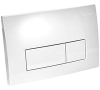 Geberit Plaque d'actionnement Blanc Alpin Delta51