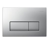 Geberit Plaque de déclenchement Delta50 rinçage à 2 quantités Chrome mat 115.105.46.5