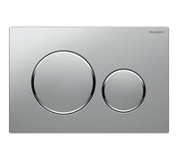 Geberit - Plaque de déclenchement WC Duofix Sigma 20 chromé mat (115.882.KN.1)