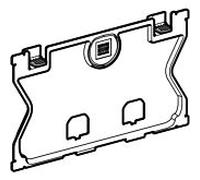 Geberit plaque de protection 241824001 pour réservoir encastré UP300 et UP320