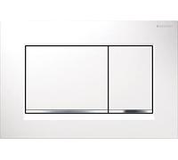 Geberit Sigma30 - Plaque de déclenchement Sigma30, blanc/chrome 115.883.KJ.1