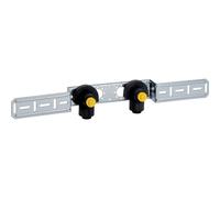 Geberit plaque double murale push fit filetage interne bronze 2x 20x1/2 isolée 651290001
