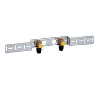Geberit plaque murale double push fit filetage femelle laiton 2x 20x1/2 651299001