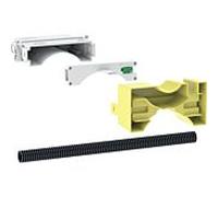 Geberit power et Connect box set 116063001 avec plancher intermédiaire, avec borne de raccordement