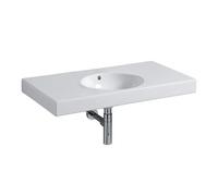 Geberit Preciosa II lavabo 123291000 90 x 50 cm, blanc, sans trou pour robinetterie ni trop-plein
