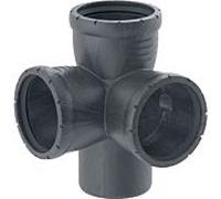 Geberit Pro Silent match1 393559141 DN 100/100/100, 87,5 °, haute isolation phonique