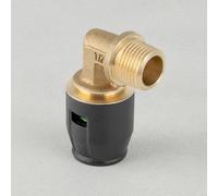 Coude de transition PushFit 90 16 mm x 1/2" AG