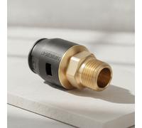 Geberit PushFit Transition avec filetage mâle, DN 15 / 20, 651.552.00.1