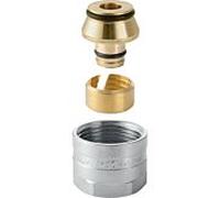 Geberit raccord à vis 650534222 Ø 16 x G 3/4, à Eurocône, laiton