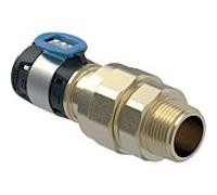 Geberit Raccord adaptateur FlowFit 620581001 DN 15, Ø 20 mm, R 2000 / 2, G 3/4, 9,3 cm