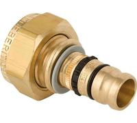 Geberit - Raccord Multicouche à sertir MEPLA - Jonction avec écrou en bronze MEPLA 32-1"1/4