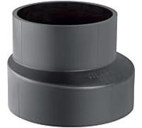 Geberit réduction Pe 366561161 DN 90/50, excentrique, courte, PE-HD