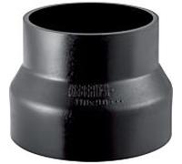 Geberit Réduction PE 367580161 – DN 100/90, centrée, courte, PE‑HD