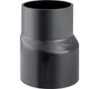 Geberit Réduction Pe 368584161 DN 125/100, excentrique, longue, PE-HD